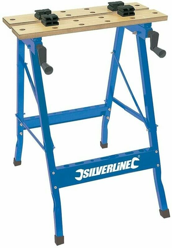 Silverline Portable Workbench, 100 kg