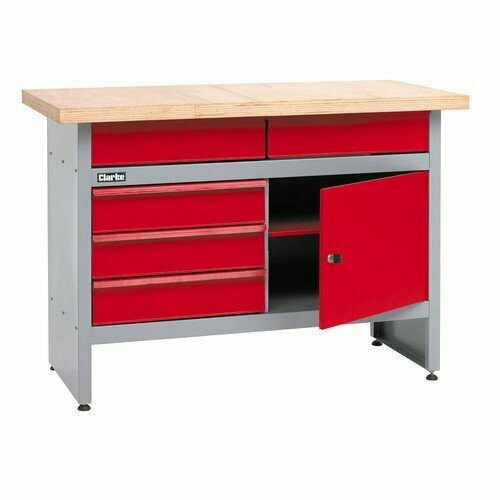Clarke CWB1205P 5 Drawer Workbench Clarke CWB1205P 5 Drawer Workbench
