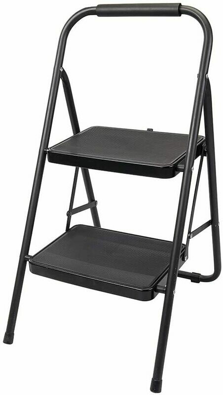 Silverline Step Ladder  475mm 2-Tread
( Available with free of charge UK mainland delivery)