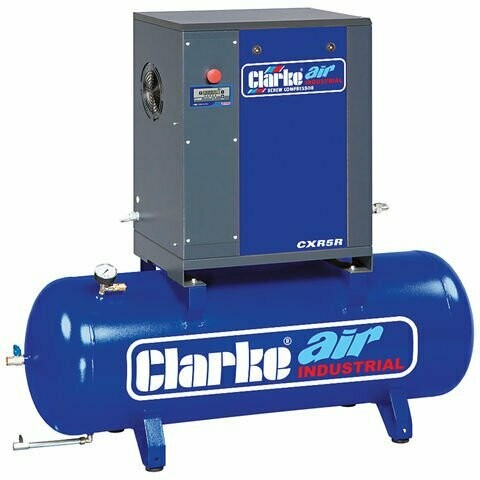 Clarke CXR5R 5.5HP Industrial Screw Compressor Clarke CXR5R 5.5HP Industrial Screw Compressor