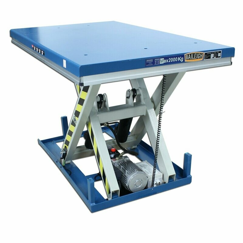 Baileigh HLT4400 Hydraulic Lift Table 220v 1 ph  2000 Kg Capacity
( Available on back order only. Delivery lead time 30 weeks )