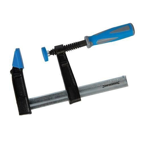 Silverline F-Clamp Heavy Duty(  150 mm, 300mm & 450 mm Options)