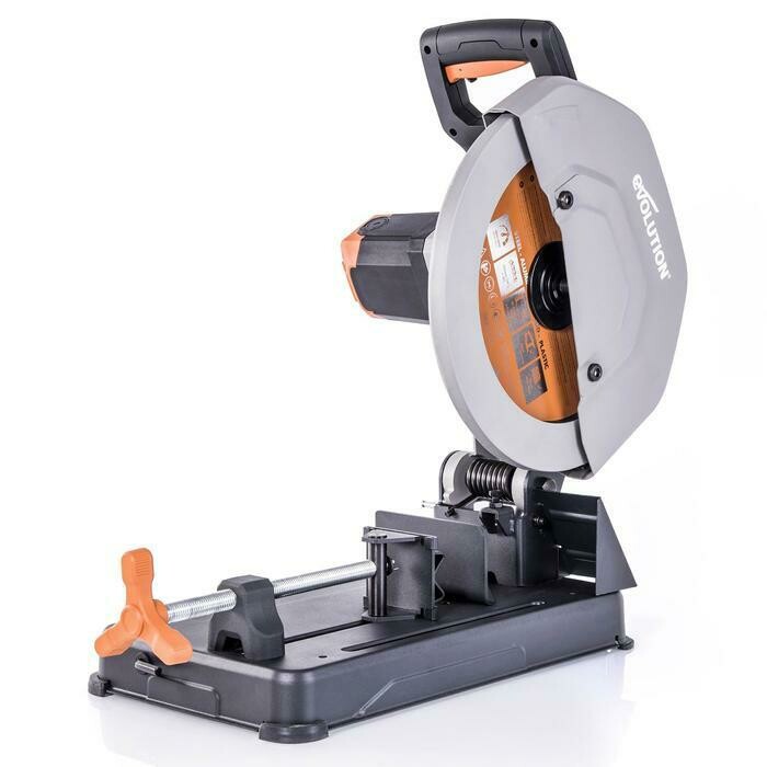 Evolution R355CPS 355mm Chop Saw with TCT Multi-Material Cutting Blade
( Available with free of charge UK  mainland delivery)