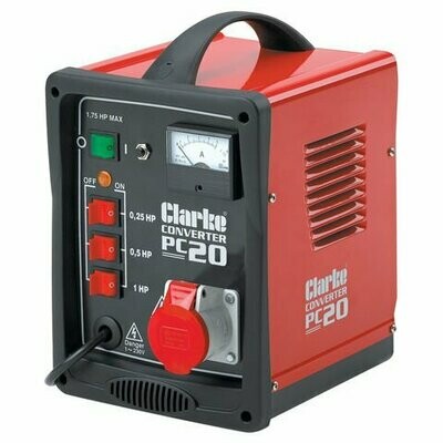 Clarke PC20 1.75 hp Single to 3 Phase Converter