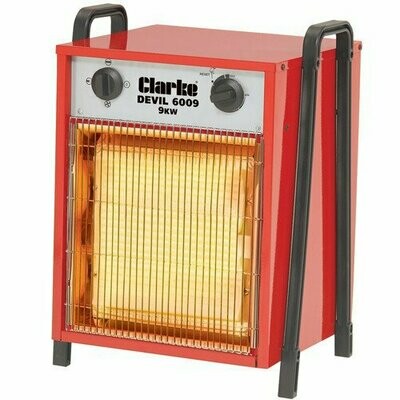 Clarke Devil 6009 Industrial 9Kw Electric Fan Heater (3Ph)