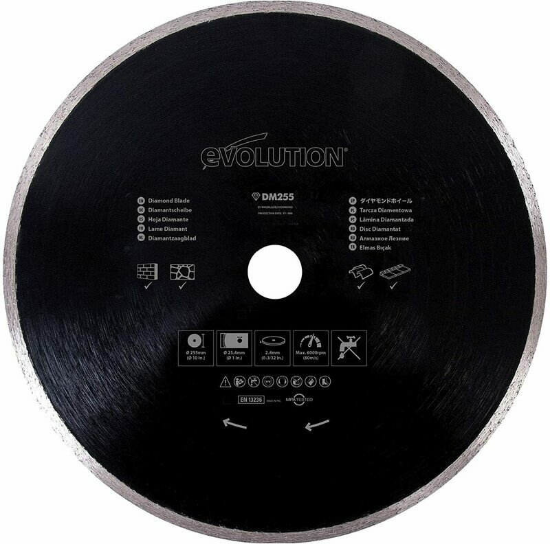 Evolution 255mm Diamond Blade