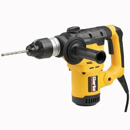 Clarke CON1200RD 1200W SDS+ Hammer Drill ( Optional Clarke CHT579 - 17 piece SDS+ Drill Bit & Chisel Set)