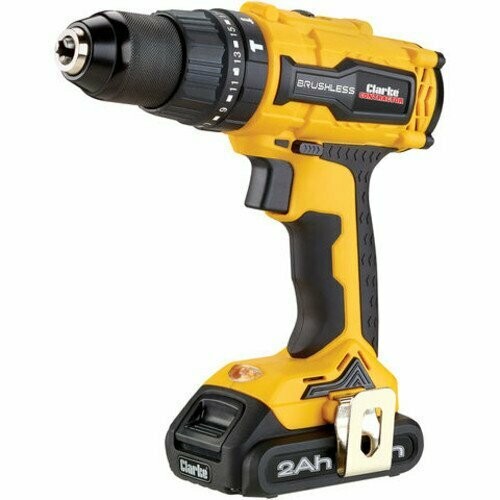 Clarke CON18LIC 18V Brushless 2Ah Combi Drill/Driver & Hammer Drill