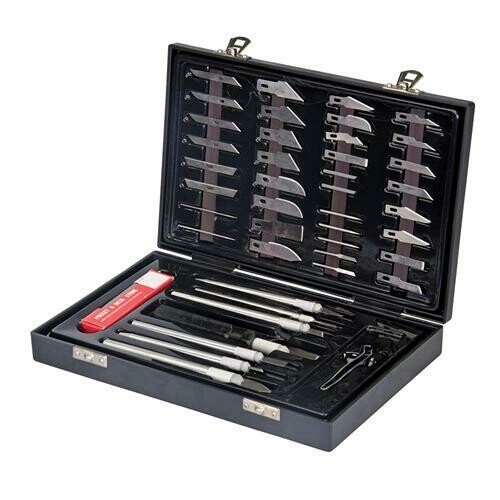 Silverline Precision & Hobby Knife Set 51pce