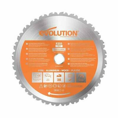 Evolution 255mm Multi-Material Cutting 28T Blade