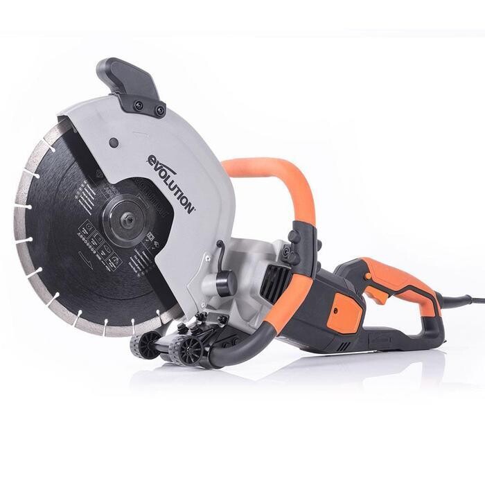 Evolution R300DCT 300 mm Electric Disc Cutter, Concrete saw c/w Diamond Blade (  230v Option)