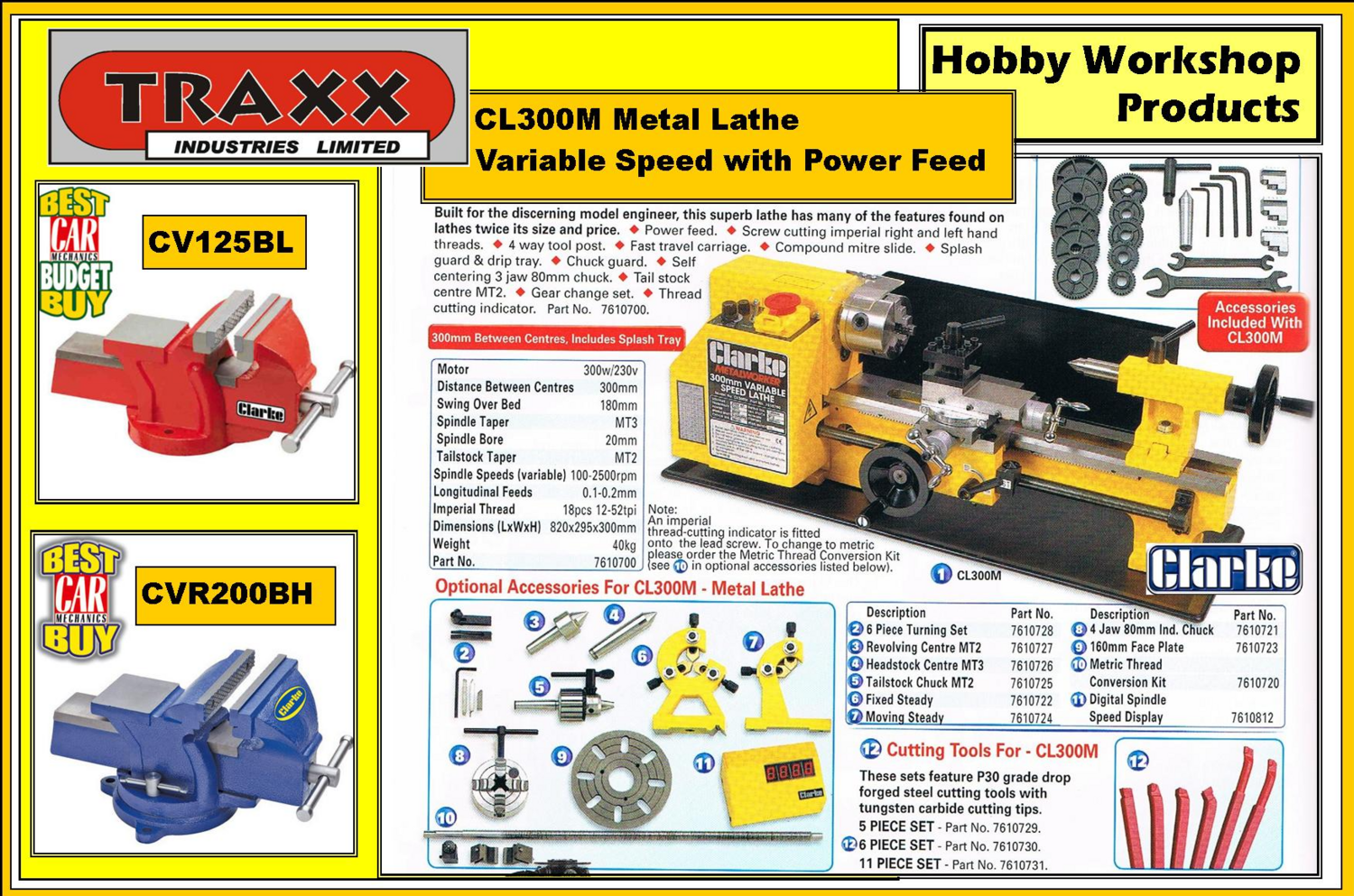 Clarke mini lathe discount