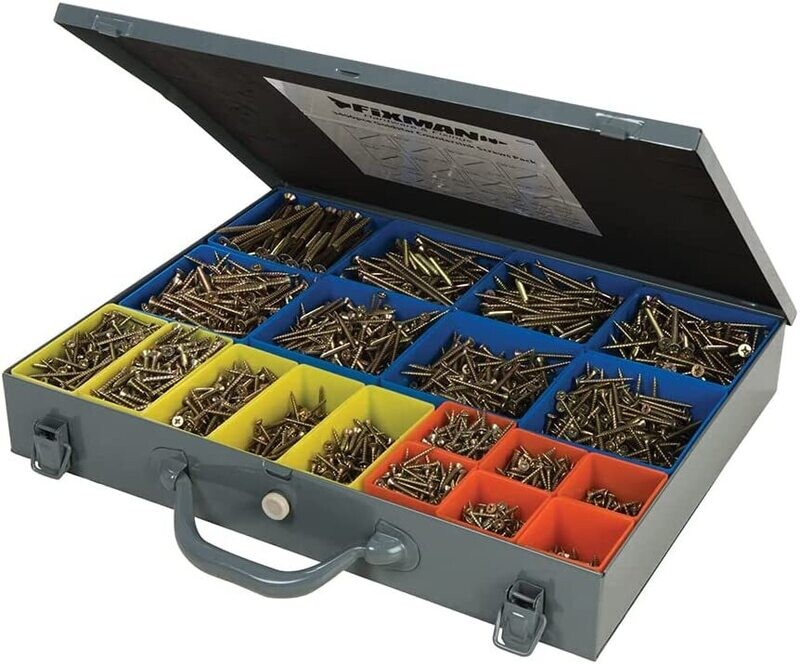 Fixman Goldstar  Countersunk Screws Pack / 3400 pieces