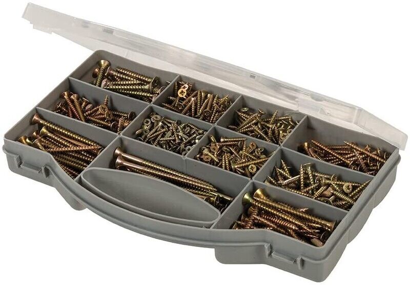 Fixman Goldstar Countersink Screws Pack/ 780 Pieces