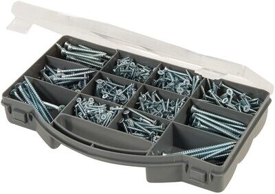 Fixman  Zinc-Plated Countersink Screws Pack 780 Pieces (539636)