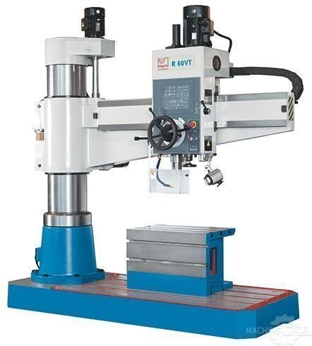 Knuth R 60 VT Radial Drill Press ( Part No. 101656 ) 
The first servo conventional radial drill press