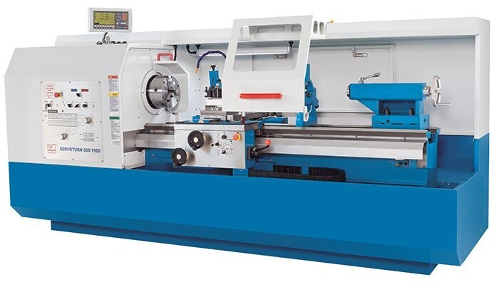 Knuth Servo Turn 500/2000 Universal Lathe( Part No. 300833 )
Conventional turning with the precision and dynamics of modern CNC machines