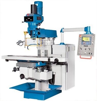 Knuth Servomill 700 Servo Conventional Multipurpose Milling Machine
( Part No. 301250)
The bestseller in the servo conventional class for workshop applications and single parts production