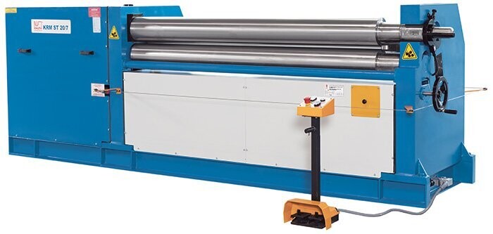 Knuth KRM/ST 30/5 Motorised 3 Roller Roll Bending Machine ( Part No. 130786) Modern design,user friendly machine with asymetrical mounted rolls