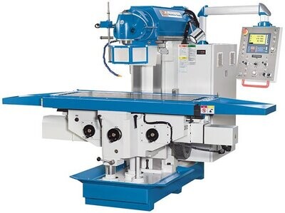 Knuth Servomill UWF 10 Universal Milling Machine
( Part No. 301256)
Servo conventional drive technology- rigidity,flexibility and large workspace
