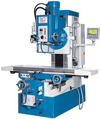 Knuth KB 1400 Bed Type Milling Machine
( Part No. 301320)
High capacity bed type milling machine for large parts and heavy machining