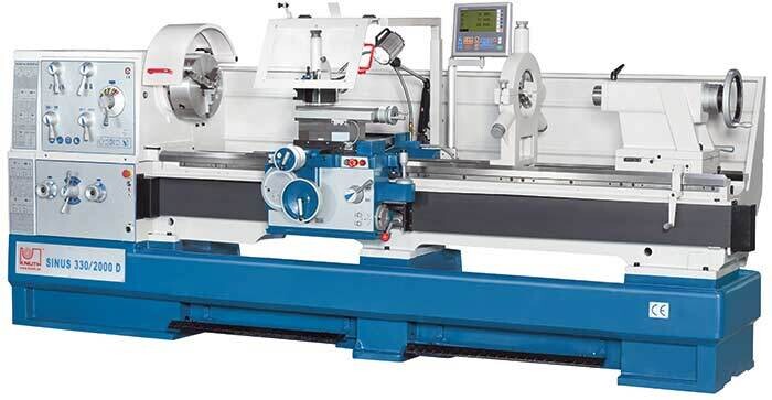 Knuth Sinus D 330/3000 Precision Lathe ( Part No. 300012 )
High rigidity and power with perfect control for a wide variety of applications