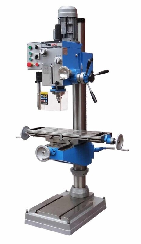 Promac JMDT-764016 Vertical Mill Drill  ( Part No. 764016)
Versatile milling drilling machine with adjustable table