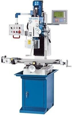 Knuth Mark Super S Drilling & Milling Machine
( Part No. 301498)
Compact design and versatility. Still a bestseller with a 15 year production run track record.
