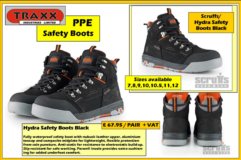 Scruffs Hydra Safety Boot Black