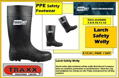Tough Grit Larch Safety Welly