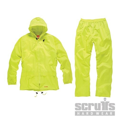 Scruffs  Waterproof Suit Yellow