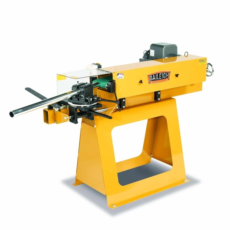 Baileigh TN 600 Abrasive Belt Tube Notcher 
( Part No. 2004700)
Rugged Motorised  Abrasive Belt Tube Notcher with 19 mm - 76 mm diameter tube capacity & 60 degrees of angular adjustment.