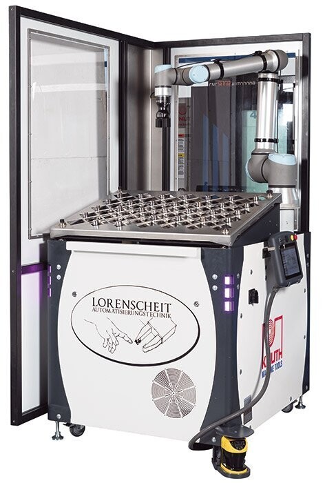 Knuth FlexLoader 10  ( Part No. 100128 )
Loader system with robot for autonomous loading and unloading