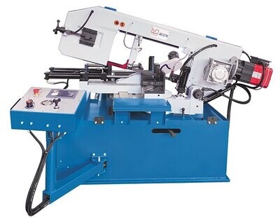 Knuth ABS 330 TNC Fully Automatic Band Saw ( Part No. 152820)
Fully automated band saw with manual cut angle adjustment
