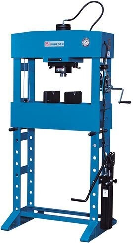 Knuth  KNWP 50 M  Manual Hydraulic Workshop Press
( Part No. 131743 )
Ideal for Craft workshops, schools and training facilities
