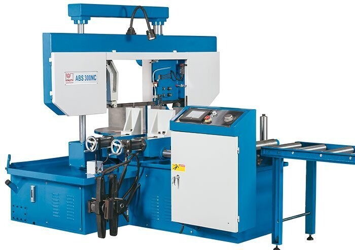 Knuth ABS 300 NC Fully Automatic Mitre Band Saw ( Part No. 152880)
Fully automatIc band saw with programmable cut angle adjustment