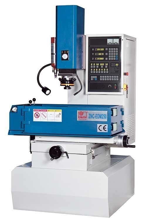 Knuth ZNC EDM 250 Electric Discharge Machine
( Part No. 100105 )
High precision and quality plus excellent price performance ratio