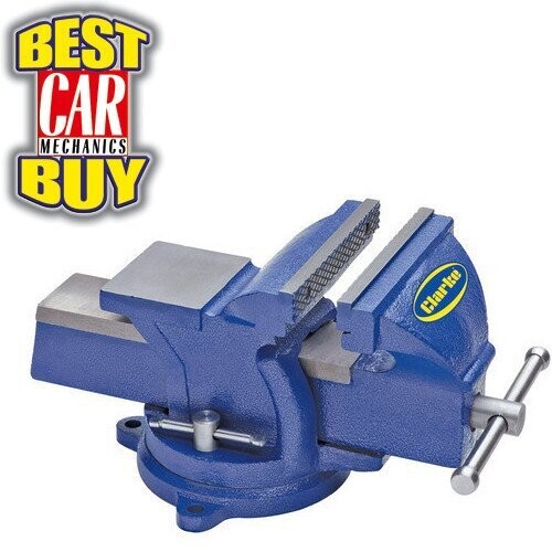 Clarke   CVR150BL 150 mm Swivel Base Bench Vice (Optional available with fixed base)