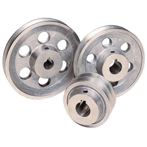 Clarke Aluminium 'V' Belt Pulley
(A 'V' belt pulley which may be fitted to electric motors, petrol & diesel engines for numerous belt driven machines.)