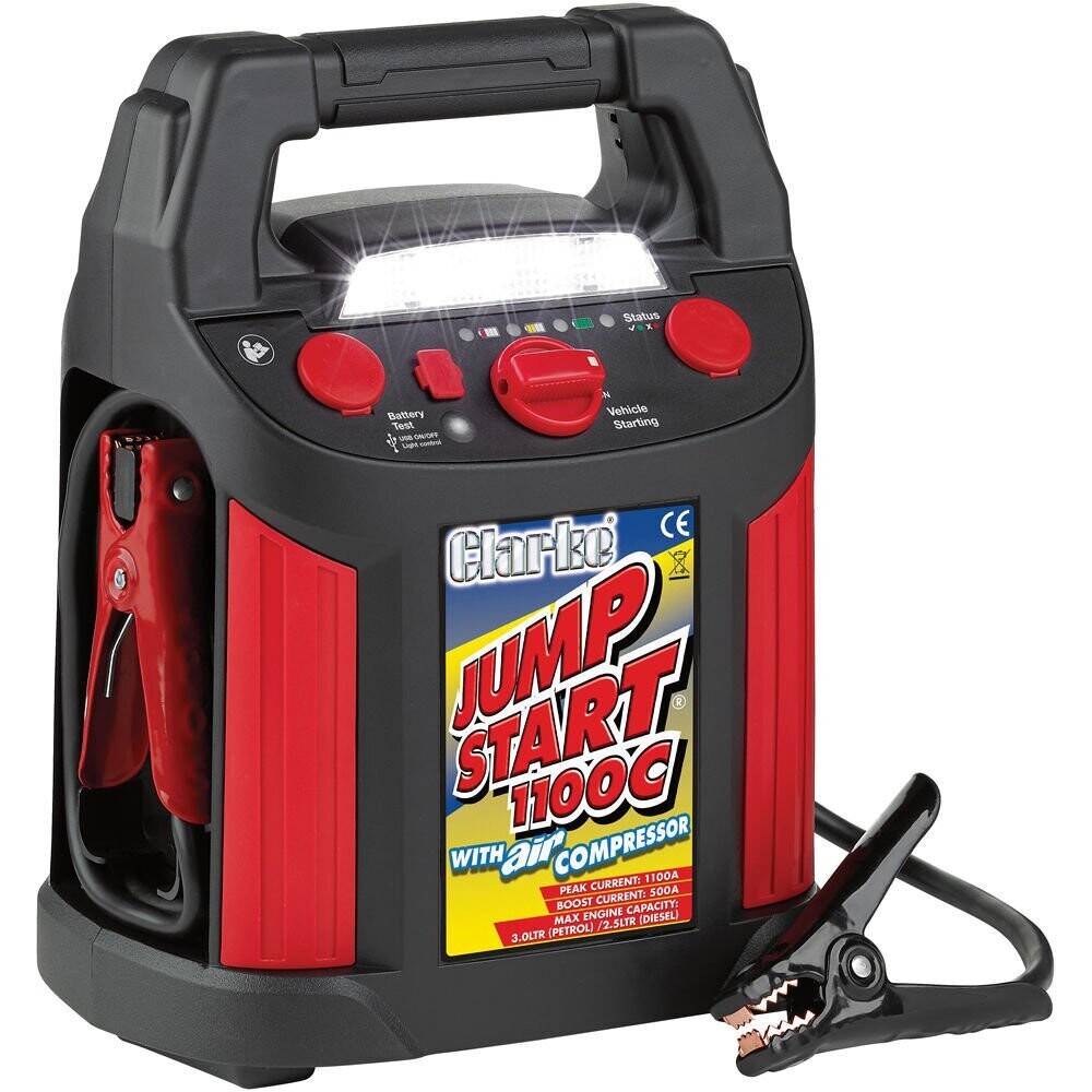 Clarke Jumpstart 1100C with Compressor