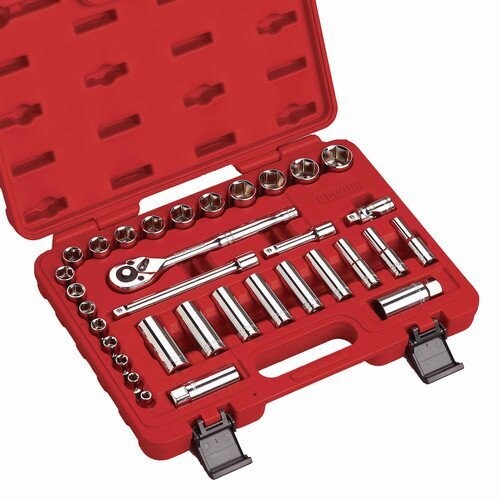 Clarke   PRO377 - 33 Piece Professional 3/8” Drive Socket Set - Metric