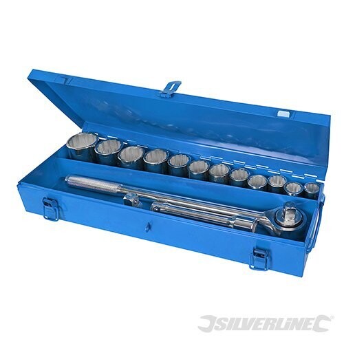 Silverline Socket Set 3/4-Inch Set of 15 Piece ( 652142)