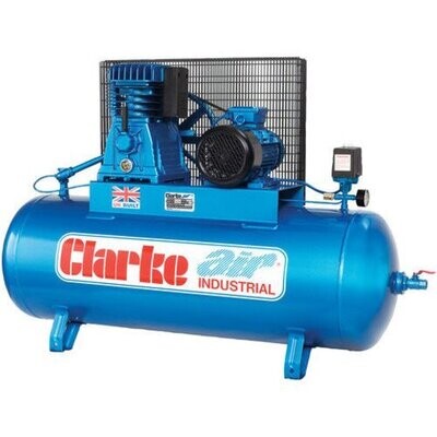 Clarke  XE36C200 (WIS) 30cfm 200Litre 7.5HP Industrial Air Compressor (400V)