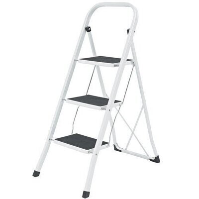 Clarke FSL-3 3 Step Ladder (Folding) 150KG( 3500715)