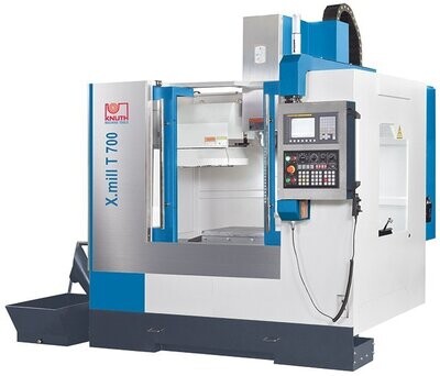Knuth X.mill T 700 SI
(Part No . 181443)
The X.mill T series is the latest generation of our vertical machining centres