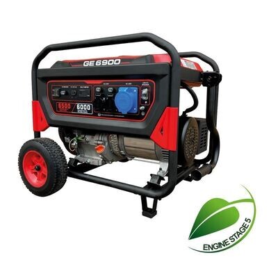 MOSA GE6900 AVR Petrol Generator 230V
Optionally also available as Mosa GE3900 AVR Petrol Generator 230V
( Available with free of charge UK mainland delivery)