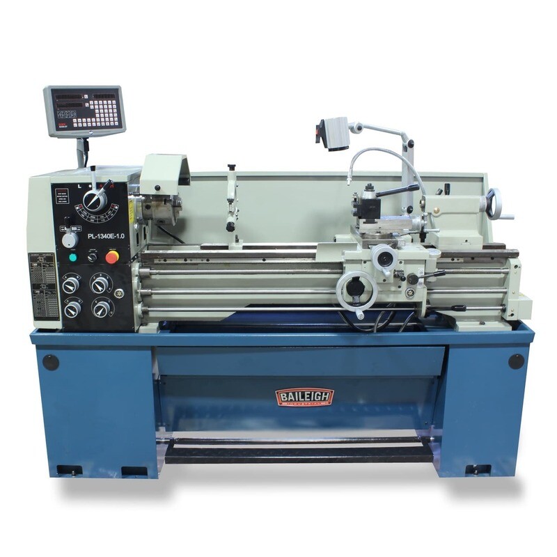 Baileigh PL1340E Economical Precision Lathe 220 v single phase c/w DRO