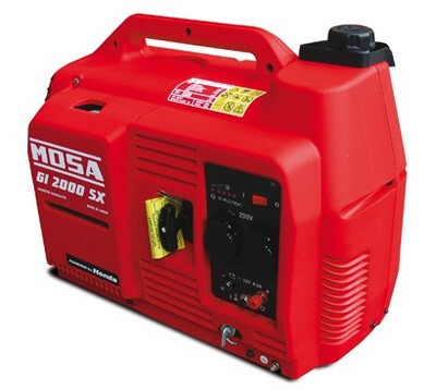 Mosa GI2000 SX Inverter Petrol Generator 1.7kVA (1.7kW) 230V - 2 x 13A Sockets
( Available with free of charge UK mainland delivery)