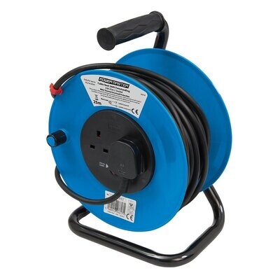 Powermaster Cable Reel 13A 230V Freestanding ( 4 Options Available)