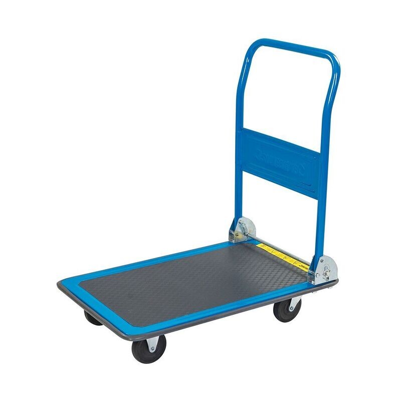 Silverline Folding Platform Truck 150kg Load Capacity
